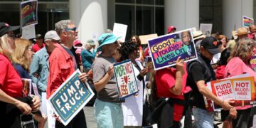 ‘Not normal times’: ‘Good Trouble’ protest in Green Bay shows disgust at state of America – Green Bay Press-Gazette