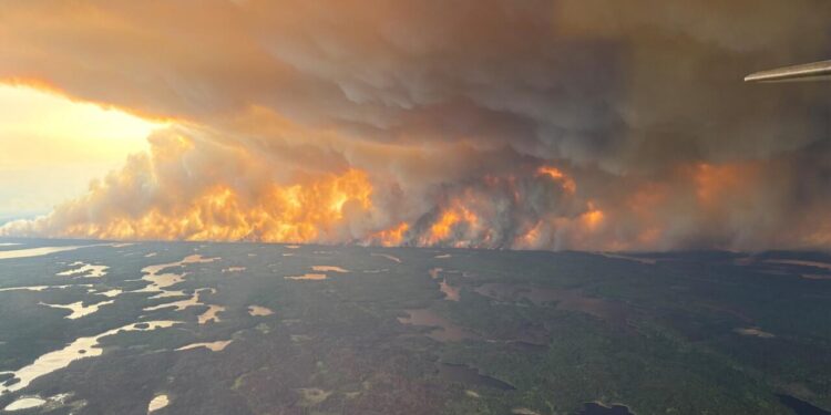 Canada wildfires burn area the size of Croatia – Caledonian Record