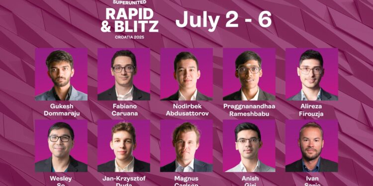 SuperUnited Rapid & Blitz Croatia – Live! – Chess News | ChessBase