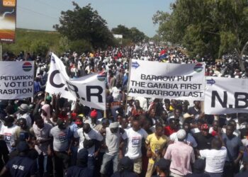 Gambians protest corruption following recent scandals – thedigitalcourier.com