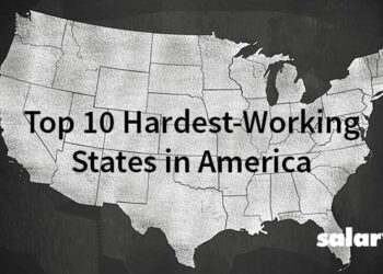 Map Shows Hardest Working States in America in 2025 – Newsweek