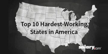 Map Shows Hardest Working States in America in 2025 – Newsweek
