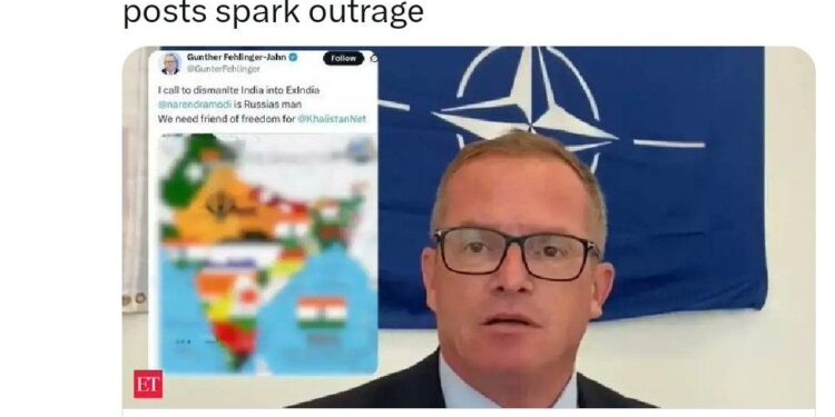 ‘Dismantle India, support Rahul Gandhi’: Austrian NATO activist Gunther Fehlinger’s posts spark outrage – The Economic Times