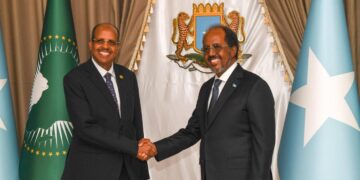 AUC Chairperson received H.E. Mr. Régis Onanga Ndiaye, Minister of Foreign Affairs of the Republic of Gabon – African Union