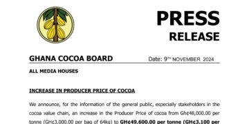 Cocoa Prices Under Pressure on Improved Weather in West Africa – Yahoo Finance