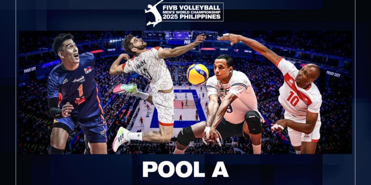 FIVB Men’s World Championship 2025: Czech Republic vs. Iran – Xinhua