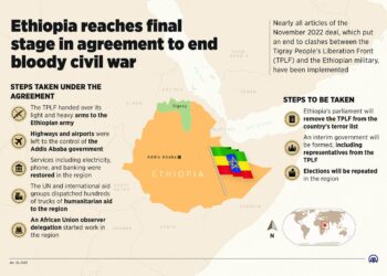 Tensions in Tigray could spark war between Ethiopia and Eritrea – disaster must be avoided – Chatham House