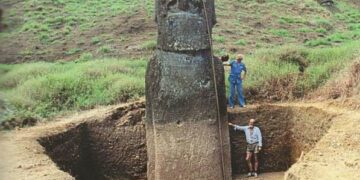 How giant Easter Island heads ‘walked’ into place – BBC